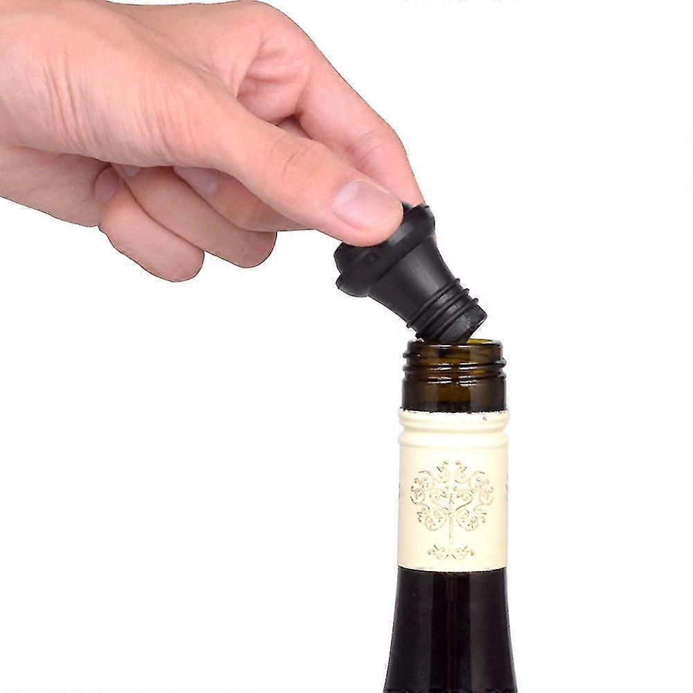 Wine Bottle Saver Vacuum Stoppers Preserver Saver Set Of 8