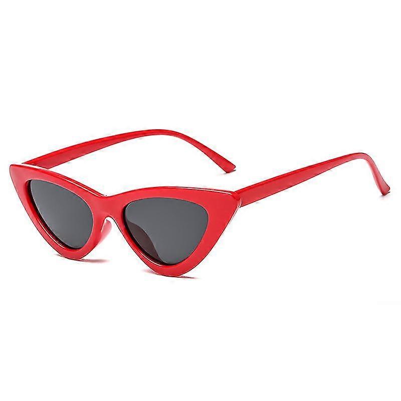 Trendy Cat Eye Triangle Sunglasses, 2 Pieces