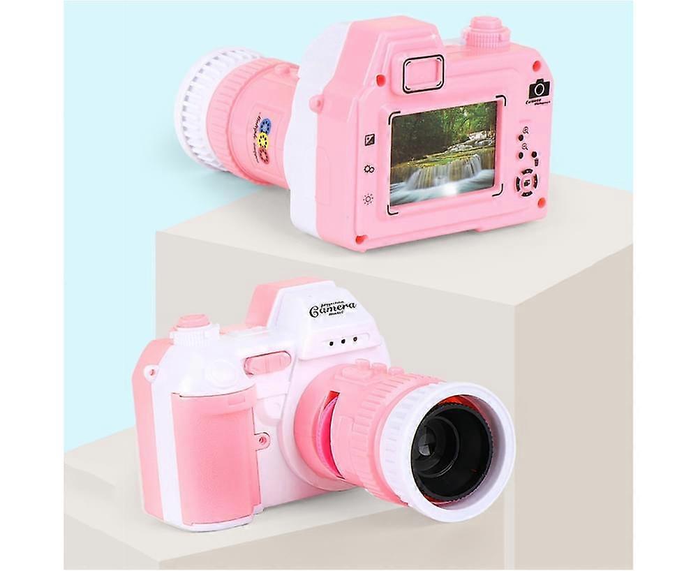 Simulation Camera Light Projection with LED Sound Kids Educational Toy Gift