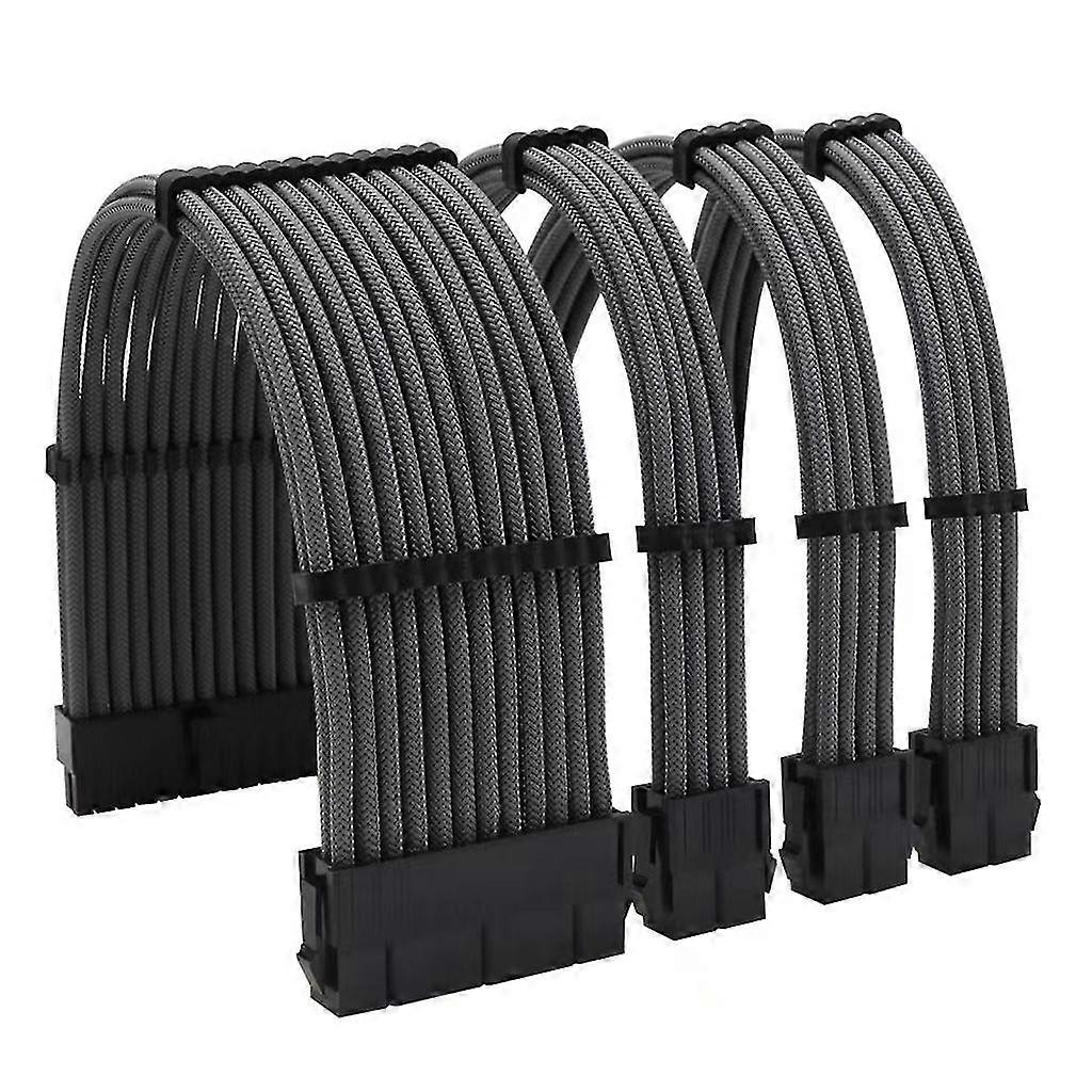 24pin Atx Power Supply Extension Cable Psu Power Port Cpu Eps 8pin Pci-e Gpu 8p