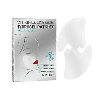 Facial Mask Smile Line Patches Nasolabial Fold And Laugh Line Patches Antiwrinkle And Lightening Of Fine Lines And Splayed Lines 12PCS_c24070632