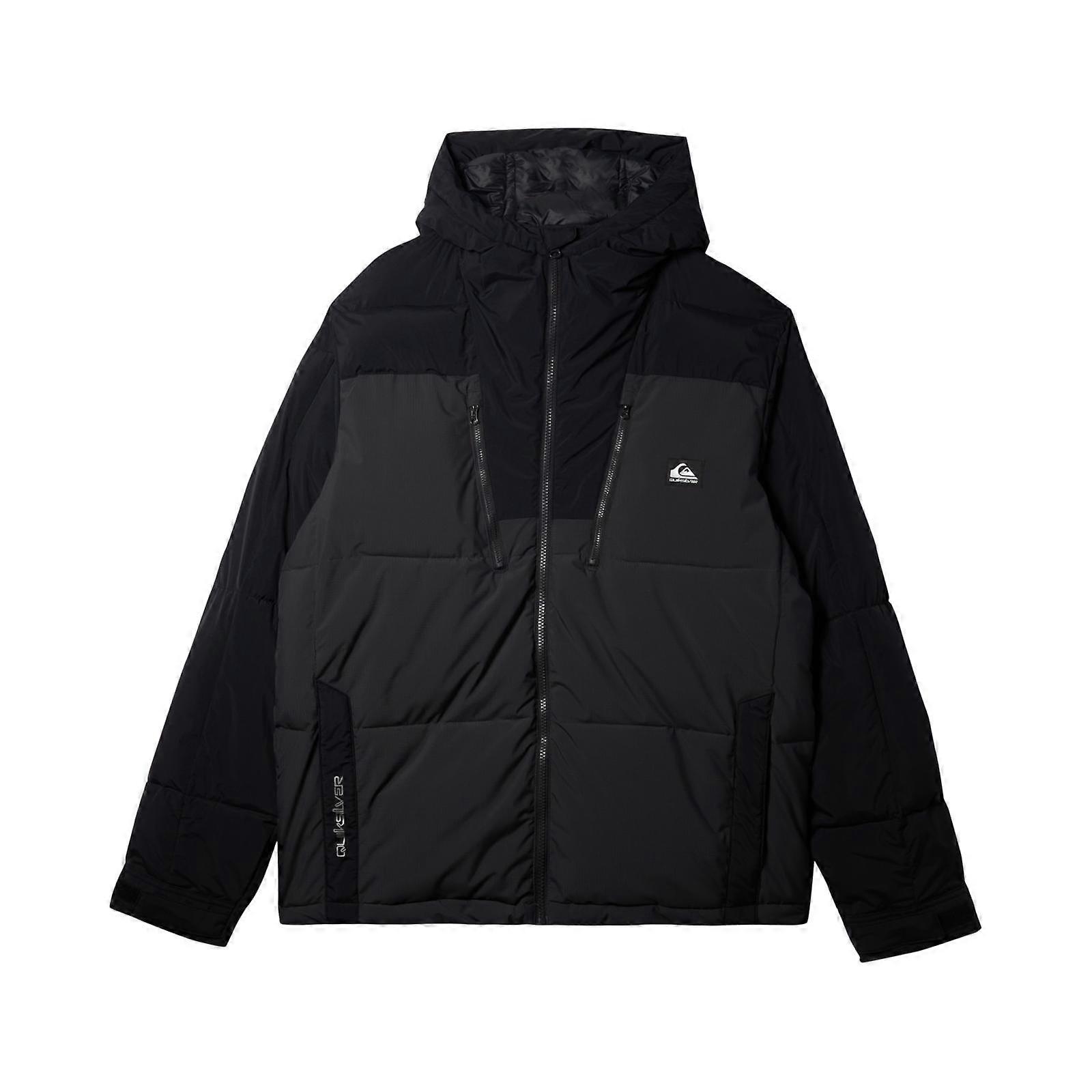 Quiksilver 男士 Nomad 连帽羽绒服超保暖冬季防水