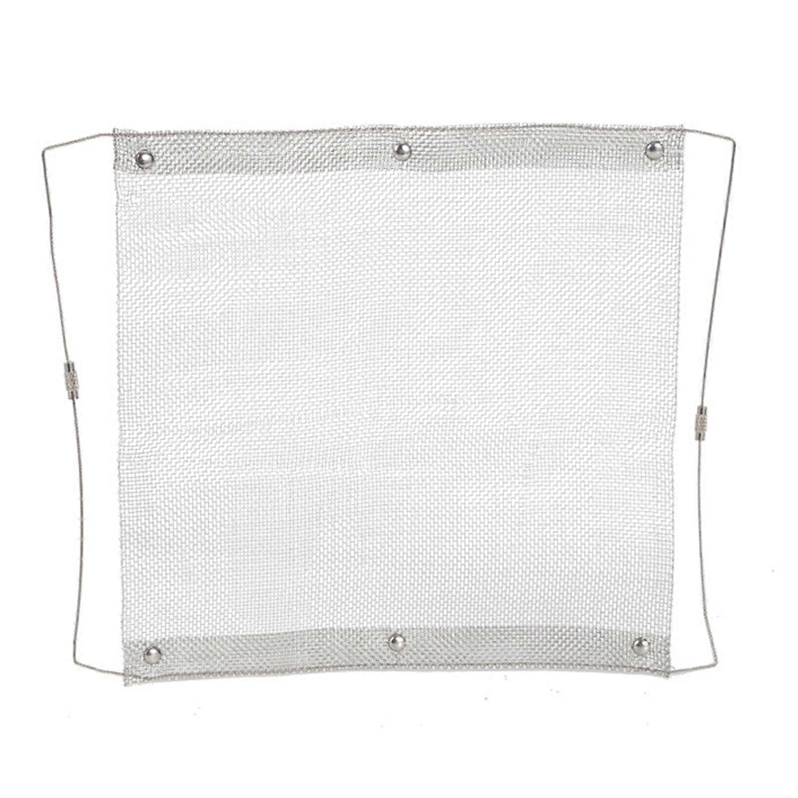 Outdoor Camping Mini Campfire Fire Pit Rack Stainless Steel Collapsible Mesh