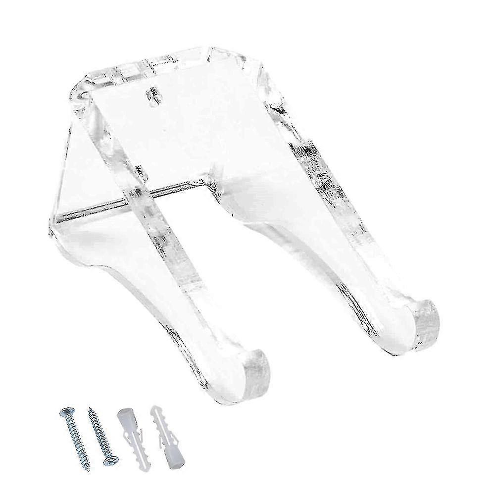 Guitar Wall Hook Acrylic Mount With Screws,compatible With Acoustic Guitars