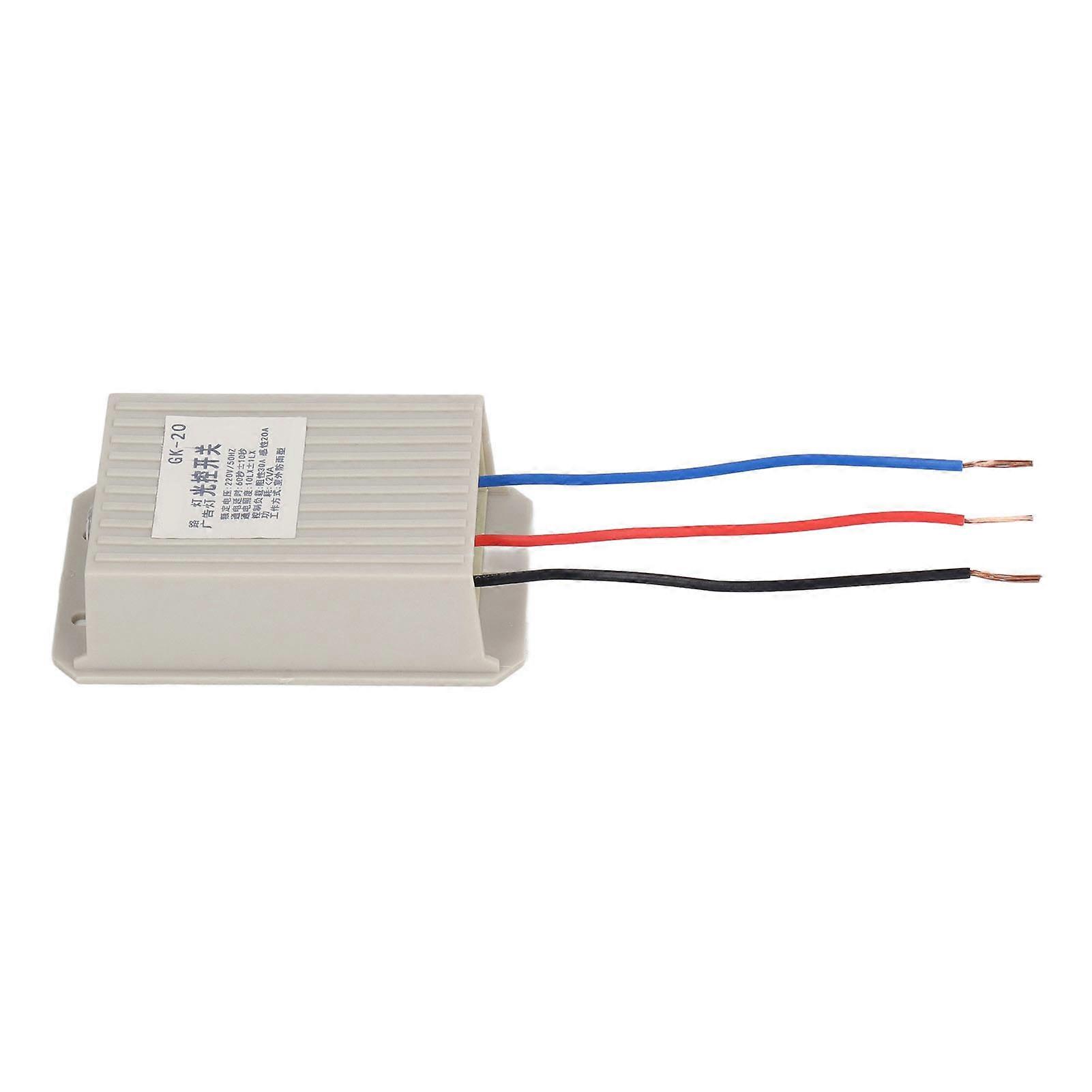 Street Light Control Switch Rainproof Anti Interference Automatic Intelligent Streetlight Controller AC220V