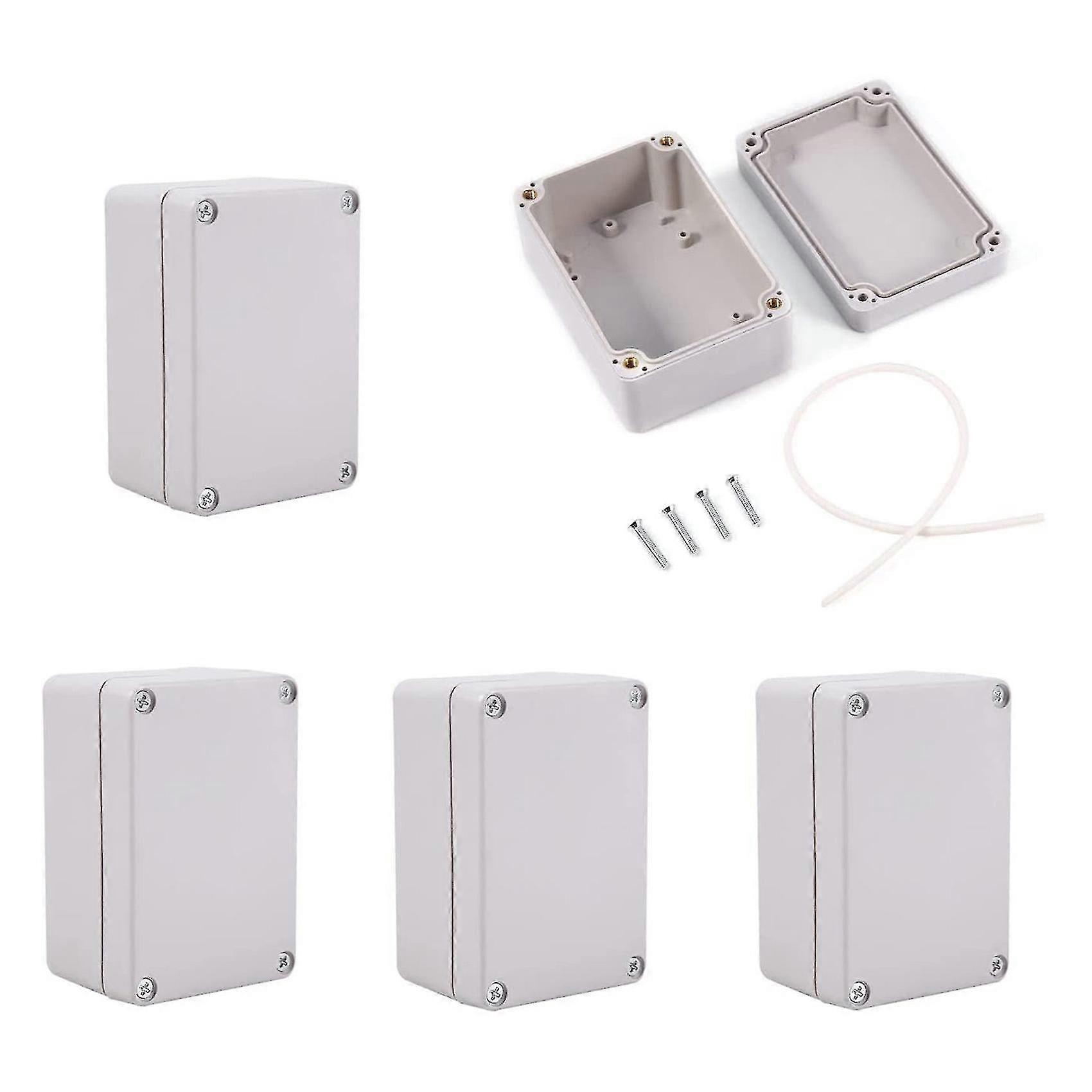 5 Pieces Of Waterproof Junction Box Cable Connection Enclosure Cover (100 X 68 X 50mm)