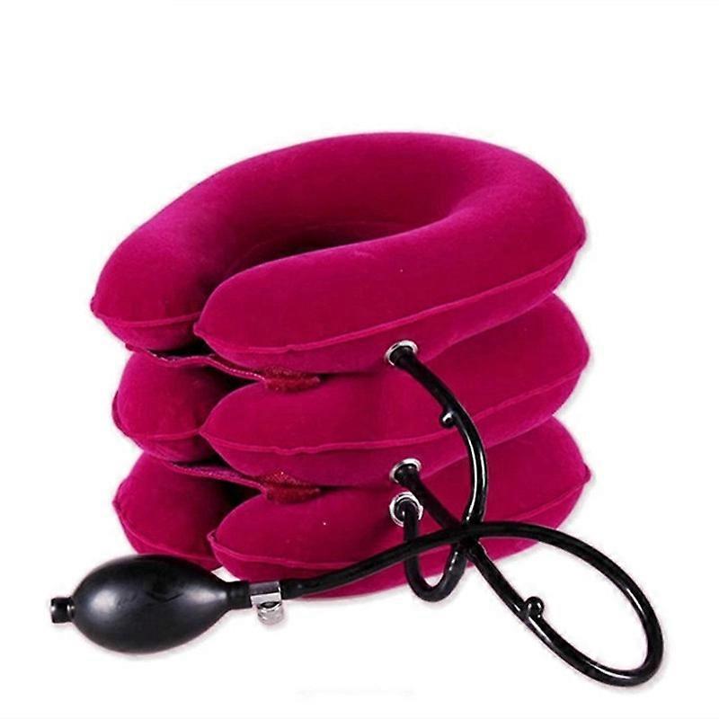 MIMIGO Cervical Neck Traction Device- Inflatable Air Pillow for Pain Relief