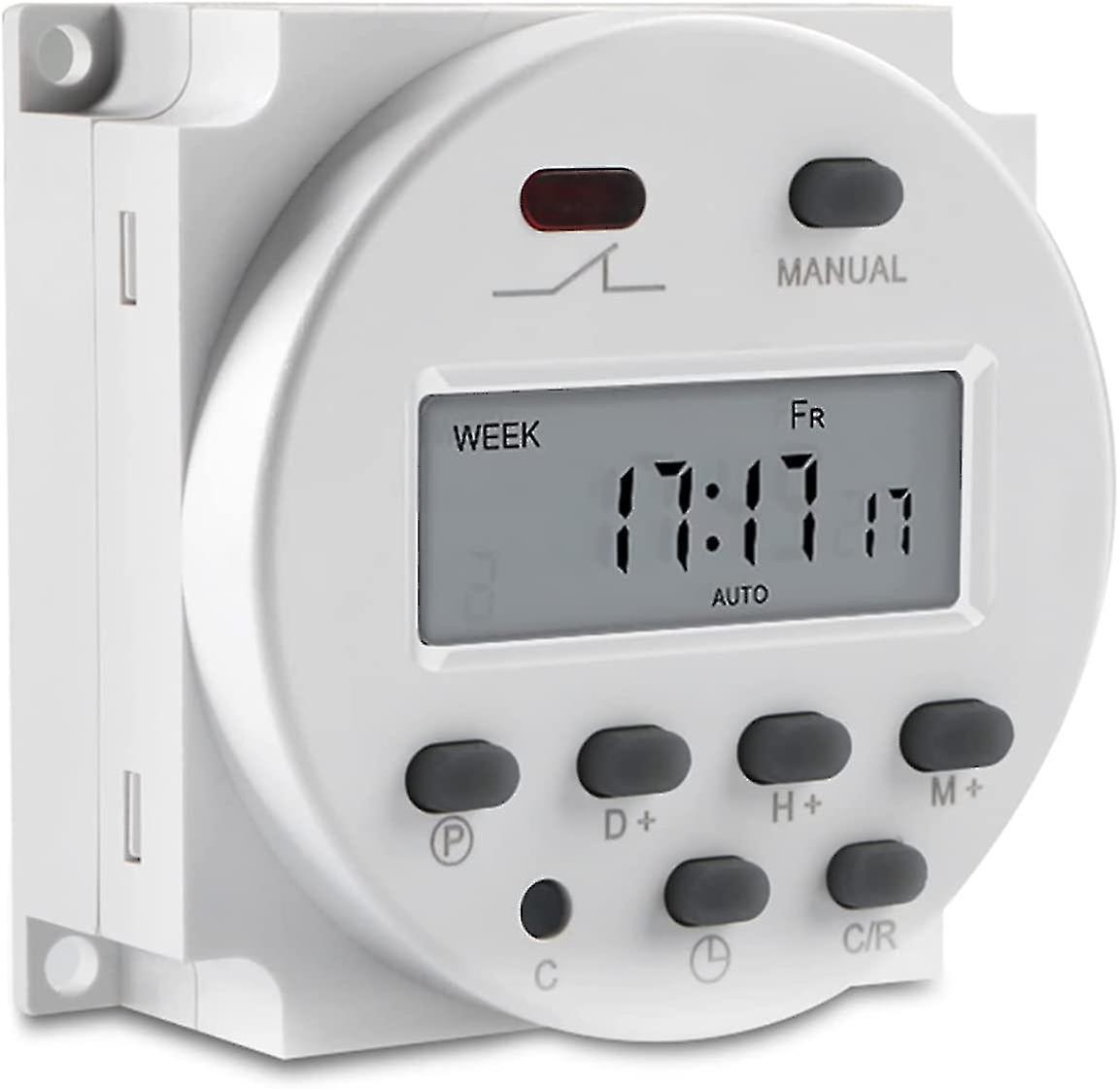Cn101a Dc 12v Programmable Digital Lcd Timer Lcd Display Digital Lcd Power Supply Weekly Timer Relay Control