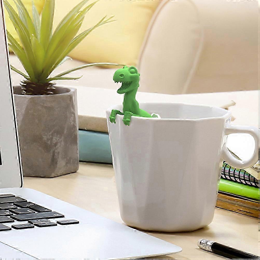 Dinosaur Shaped Tea Filter Silicone Tea Infuser Reusable Tea Bag Strainer
