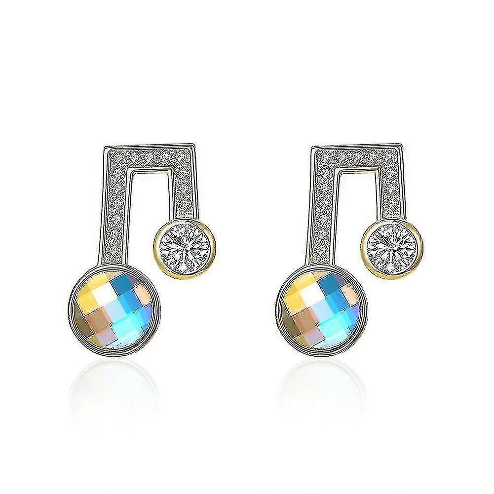 925 ezüst fülbevaló ékszer stud fülbevaló (arany)