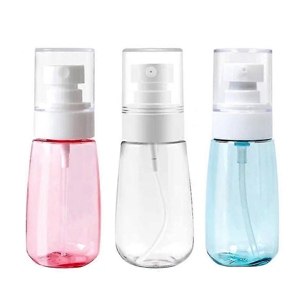 3 Pcs 100ml Portable Travel Bottles Kit Spray Bottles Dispensing Bottles Empty Pump Bottles For Outdoor Travel (random Colors) Chumian