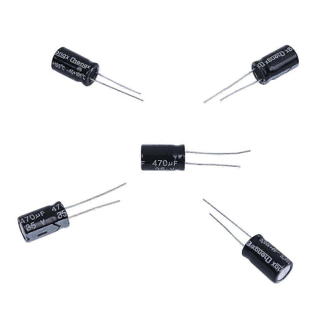 5 PCS 35V 470uF ηλεκτρολυτικός πυκνωτής 10 x 17 χιλ.