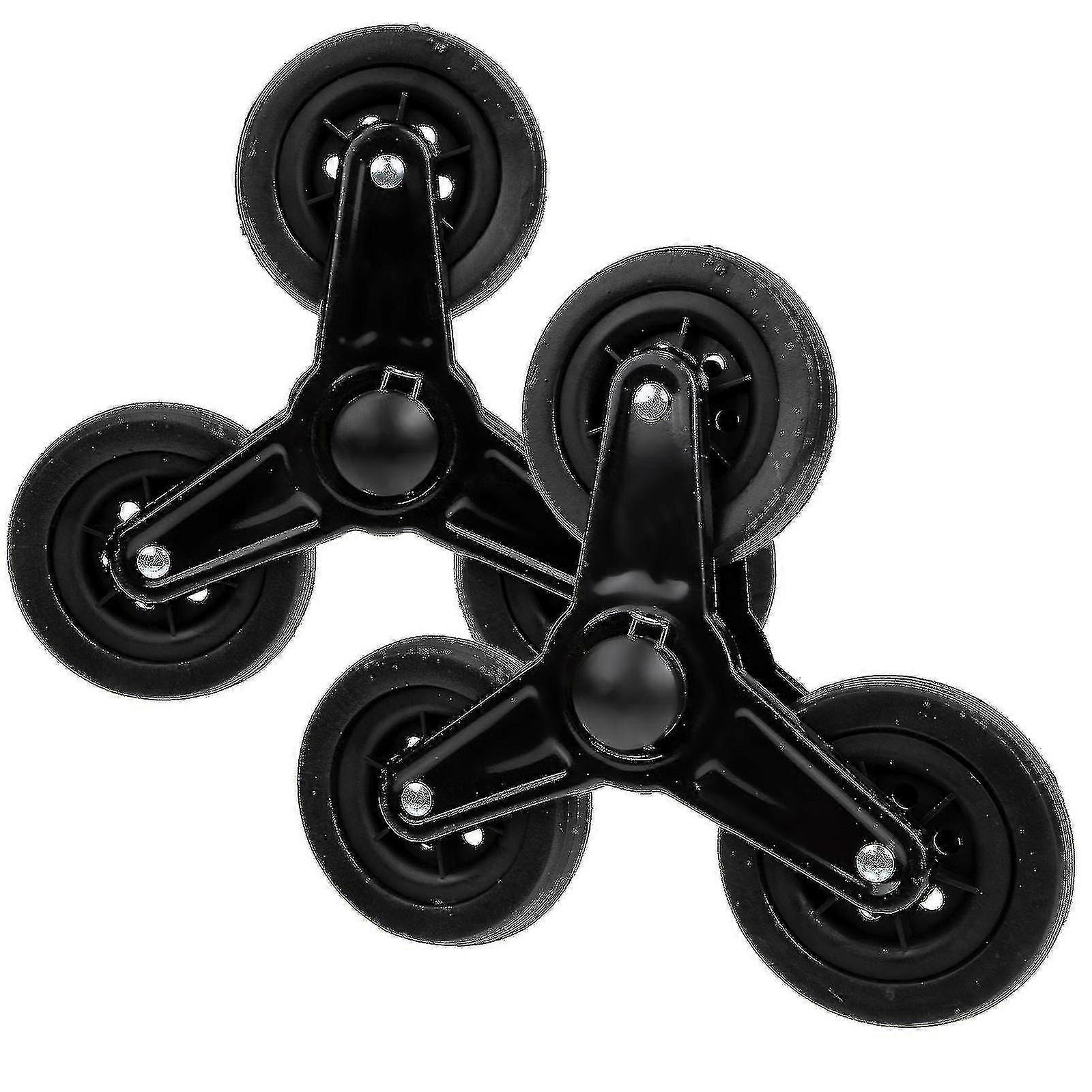 Roulettes robustes Chariot Roues triangulaires Chariot d’achat Roulettes Roues de chariot monte-escalier URM