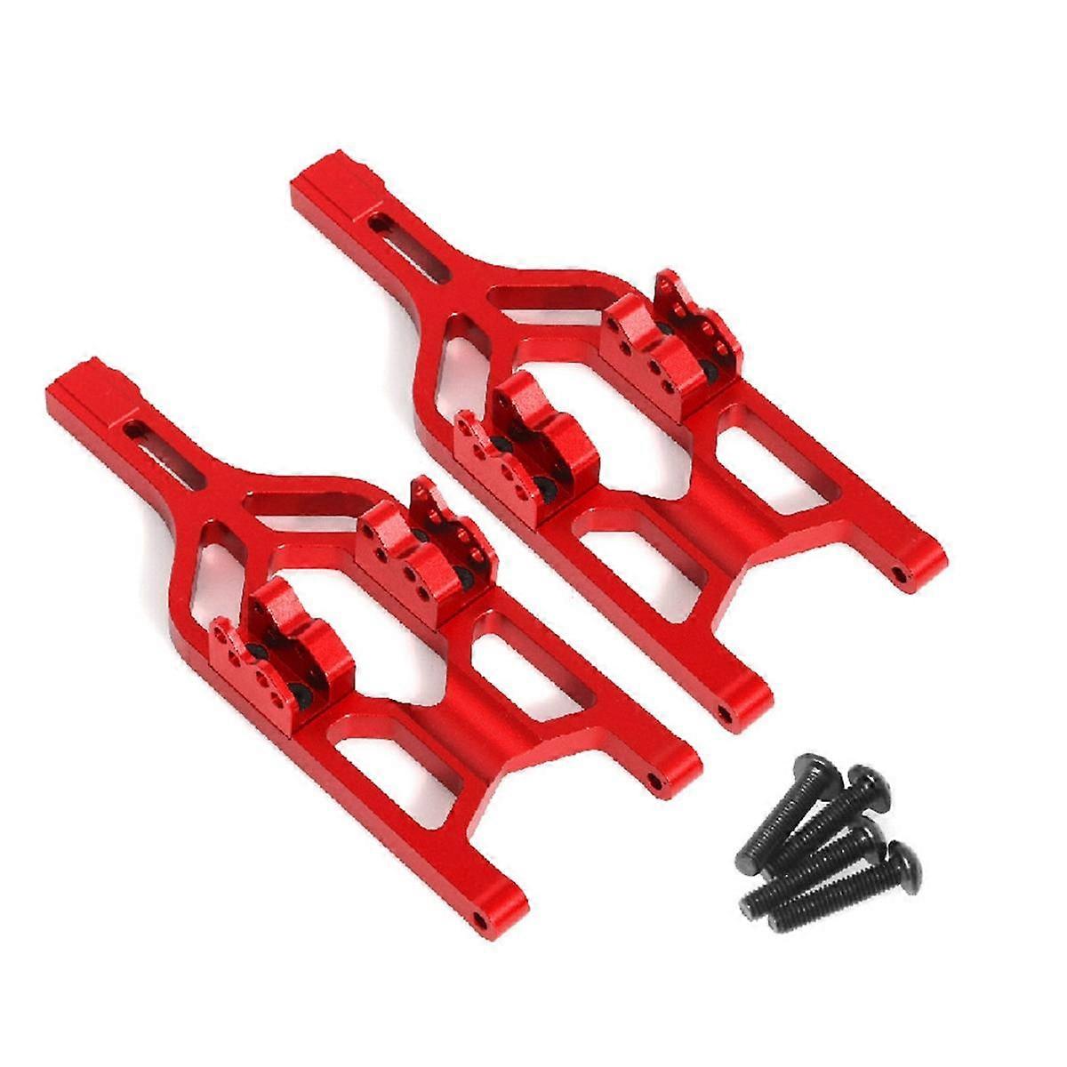 RC Car Upgrade Back & Forth Lower A Arm Swing Arm Kit for 1/10 E-/T- RC Car Upgrade Parts Red