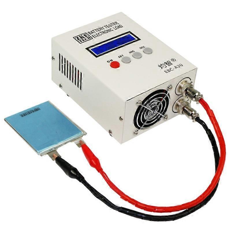 EBC-A20 Battery Tester 30V 20A 85W Lithium Lead Acid Batteries Capacity Testing Device 5A Recharging 20A Discharge Support PC Online Software Control