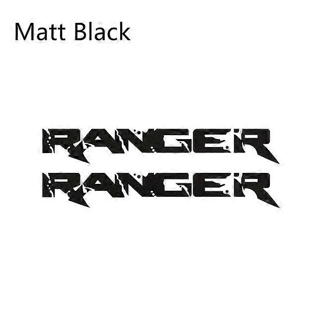 2Pcs For Ford Ranger Raptor Car Side Door Stickers Pickup Trunk Decoration Vinyl Film Decals Auto Styling Tuning Accessories