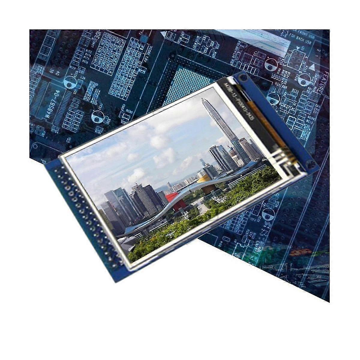 Stm32f103zet6 Scheda di sviluppo + modulo Tft Lcd da 2,8 pollici + kit penna touch Stm32 Arm Scm incorporato Learni