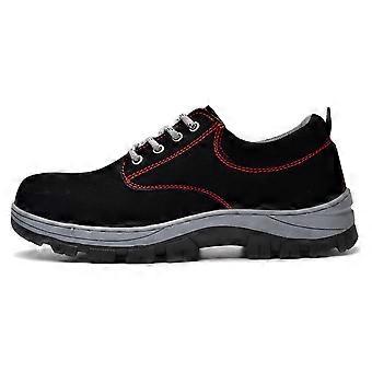 Labor insurance shoes safety protection shoes men's PU bottom wear-resistant anti-smashing anti-piercing