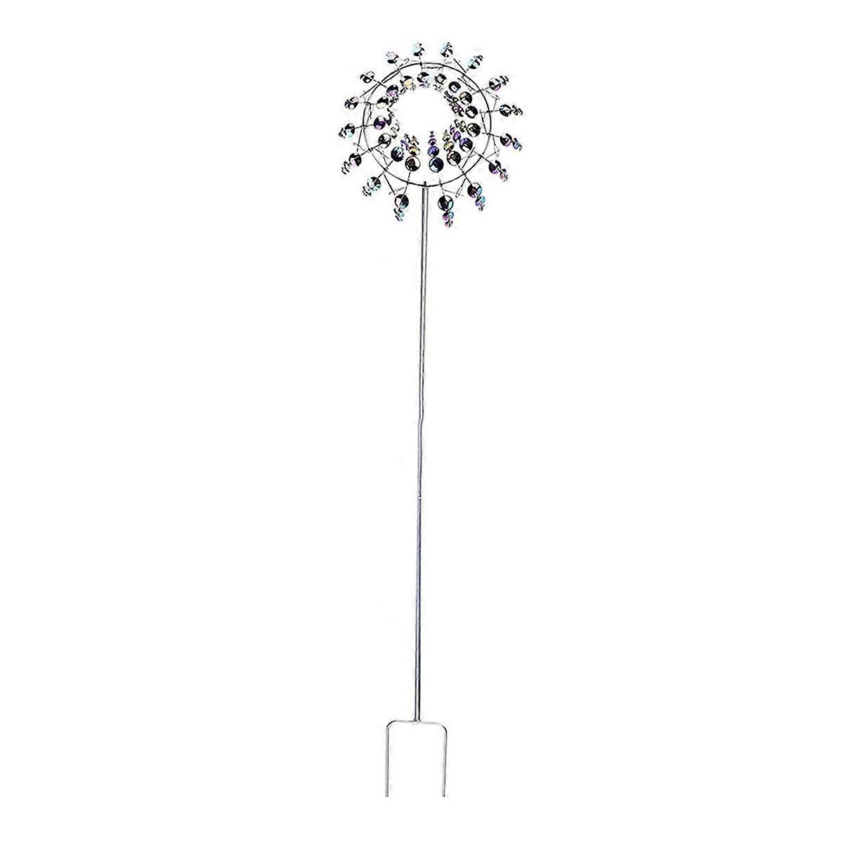 Metal Windmill is Suitable for Courtyard, Suitable for Home Garden Courtyard Outdoor Decoration, Mu