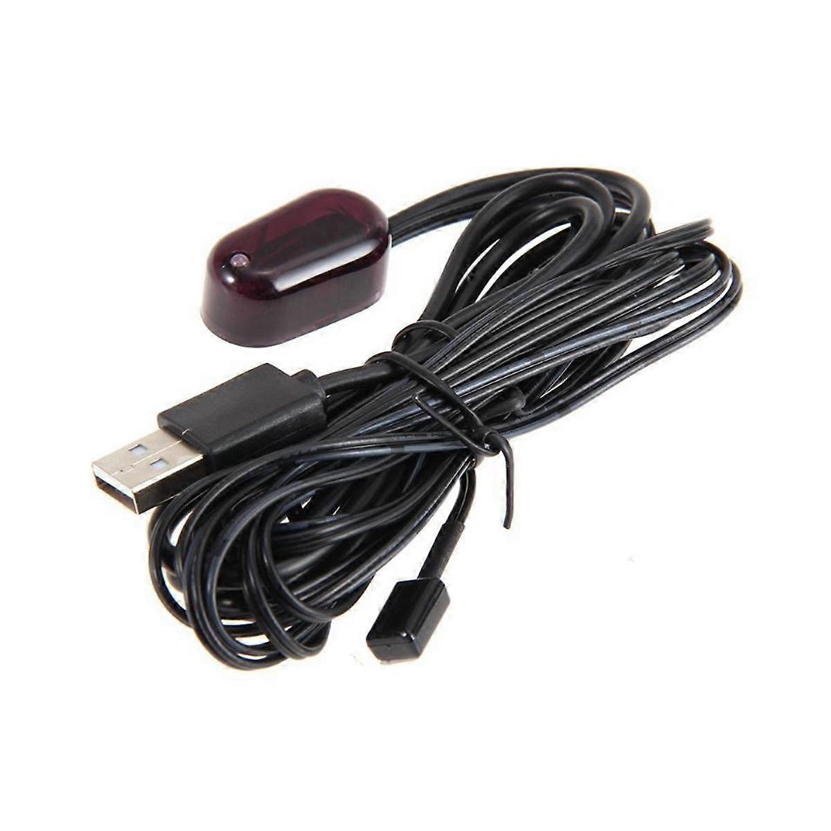 IR Extender Infrared Repeater Remote Control Receiver Emitters IR Remote Repeater USB Plug for Box Stereo Receiver HD TV