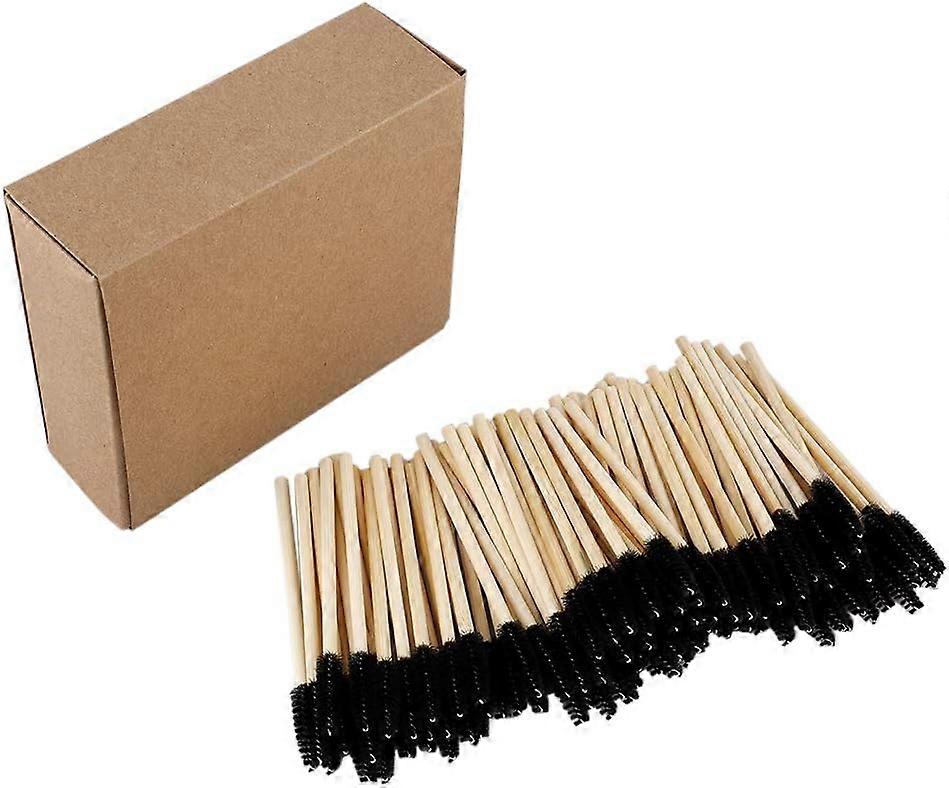 חד פעמי ידית במבוק מסקרה מברשת ריסים שרביט איפור שפתיים, 100% חדש