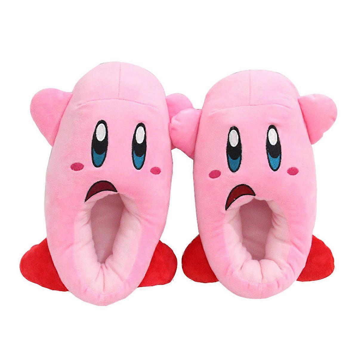 Kirby Star Slipper | Cute Anime House Shoes One Size Adult Women