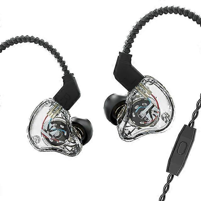 KS1 Dual Magnetic Circuit Dynamic Wired Earphone Gaming Headphones In Ear Monitor Music Earbuds Headset ks1 ks2 IEMs