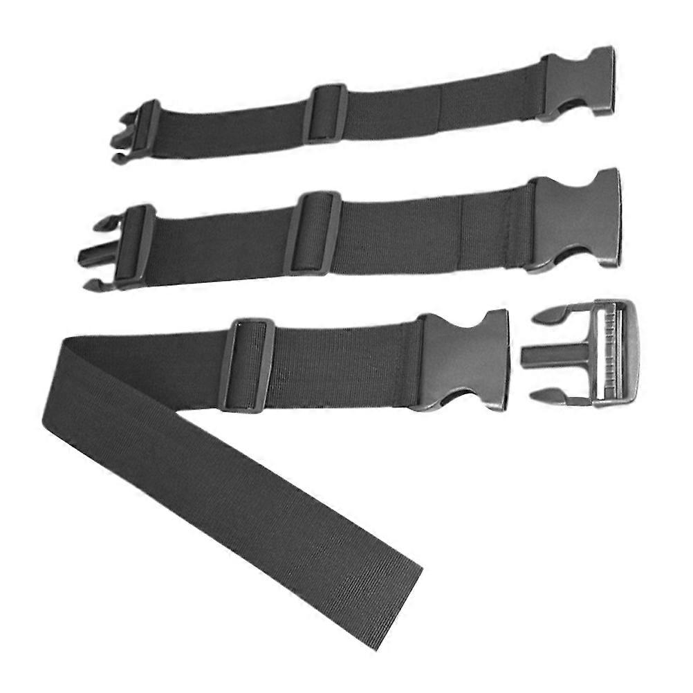 3pcs Fanny Pack Extensor Alça Extensão Alça Fivela Extensor Extensor Ajustável Cinto Extensor