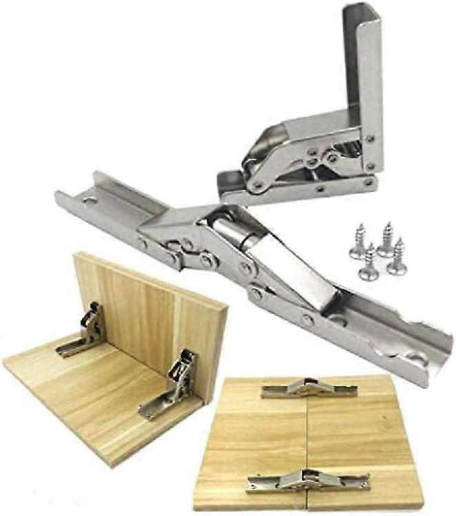 PACK 90 Degree Wooden Box Hinges Drop Leaf Table Hinges Lift Hinges for ...
