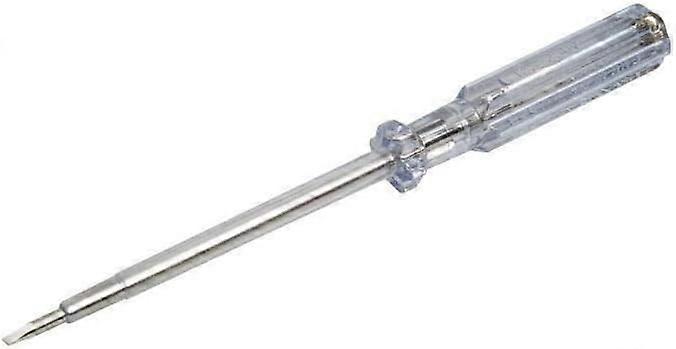 Small Flat Transparent Screwdriver 98 mm