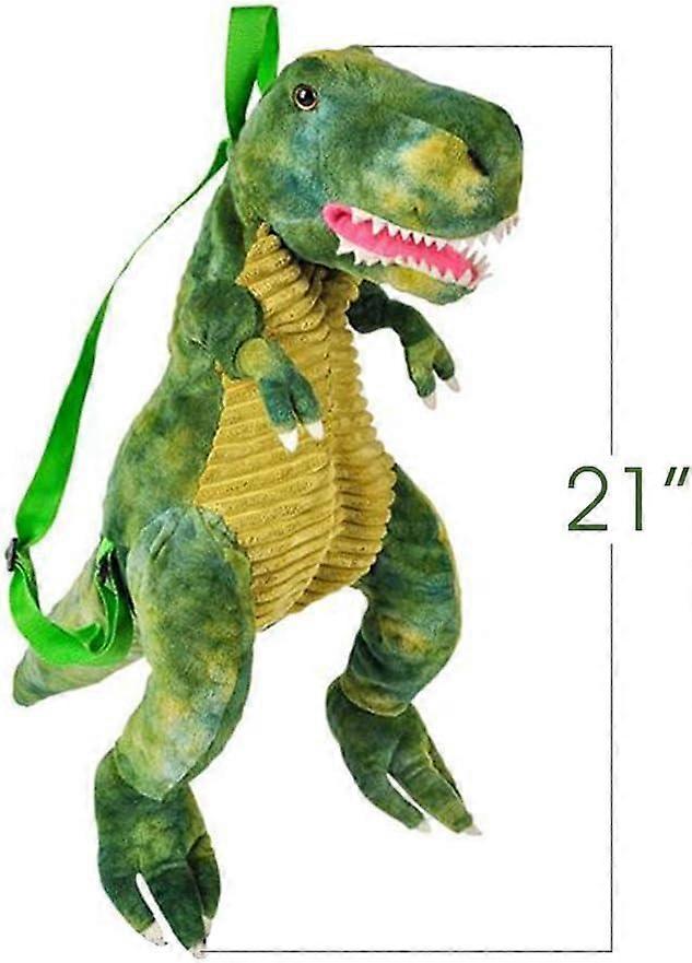 SOIMISS Kids Dinosaur Waist Pack / Crossbody Pouch - Adjustable Strap, PVC Material, For Boys & Girls (Red) 6 thumbnail image