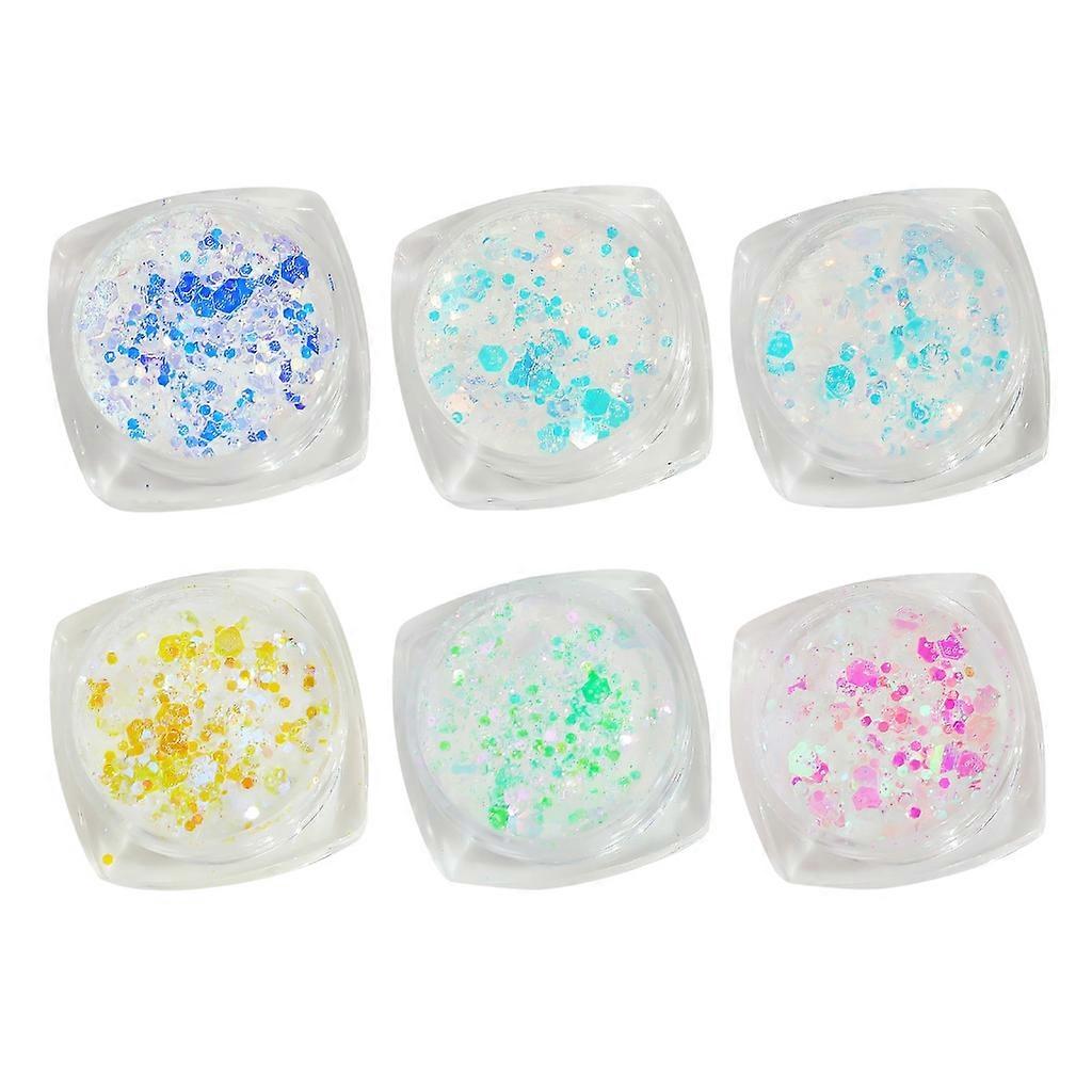 Nails Art Glitter Sequins Irregular Paillette Flakes Mixed Nail Charm Glitter
