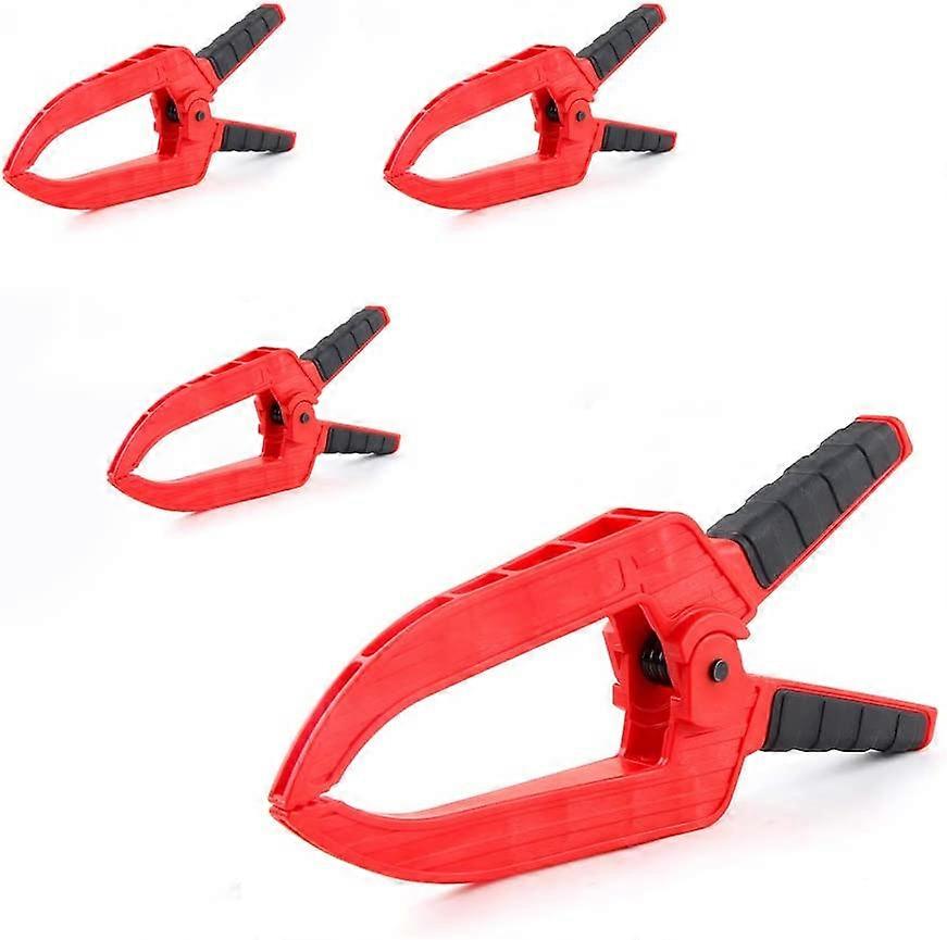 4-Piece Spring Clamp,Durable Plastic Long Clamp,Nylon Spring clamp in 9 inch