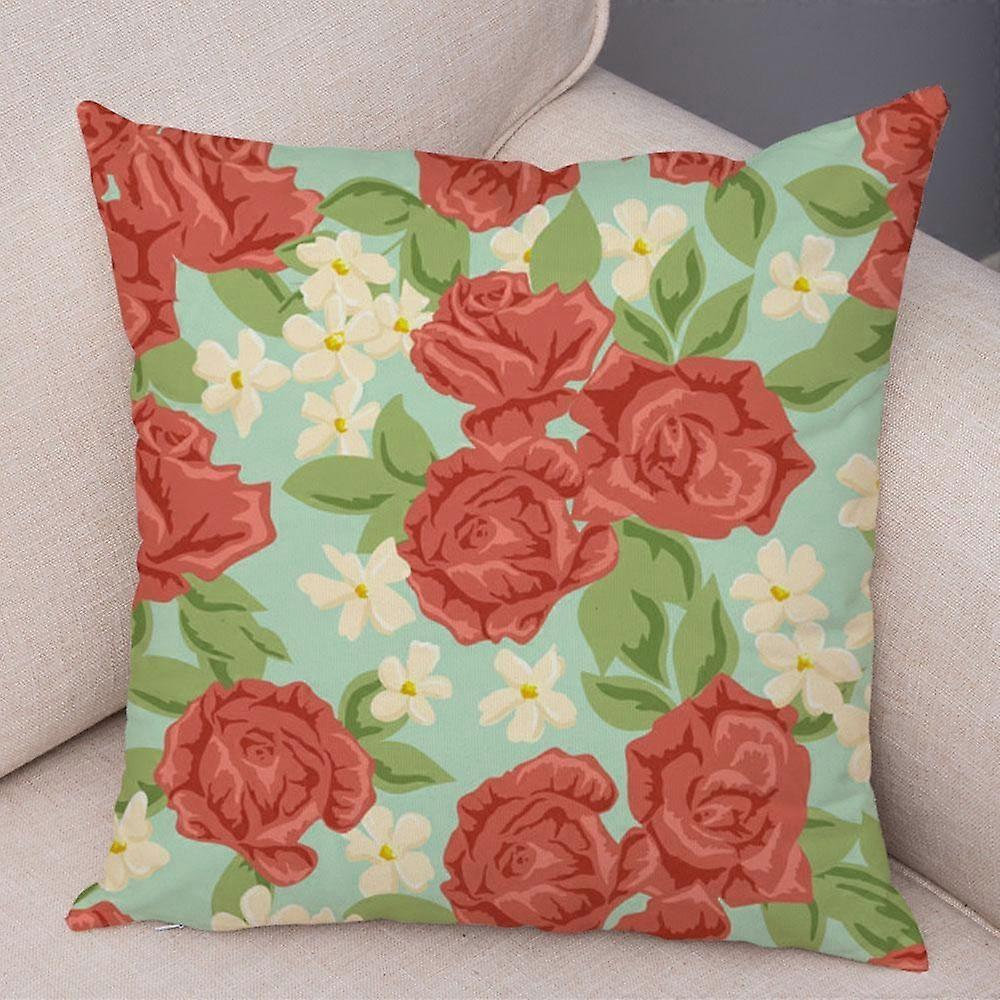 Print Pillowcase Sofa Cushion Cover Design Style -720