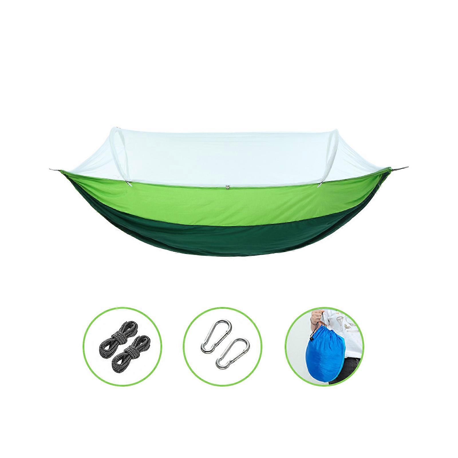 Portable Hammock with Mosquito Net for Camping, Hiking and Outdoor Activities