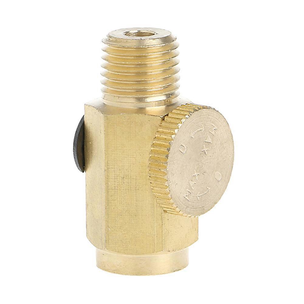 1/4inch NPT Thread Brass Air Flow Regulator Compressor Adjust Valve Control Tool