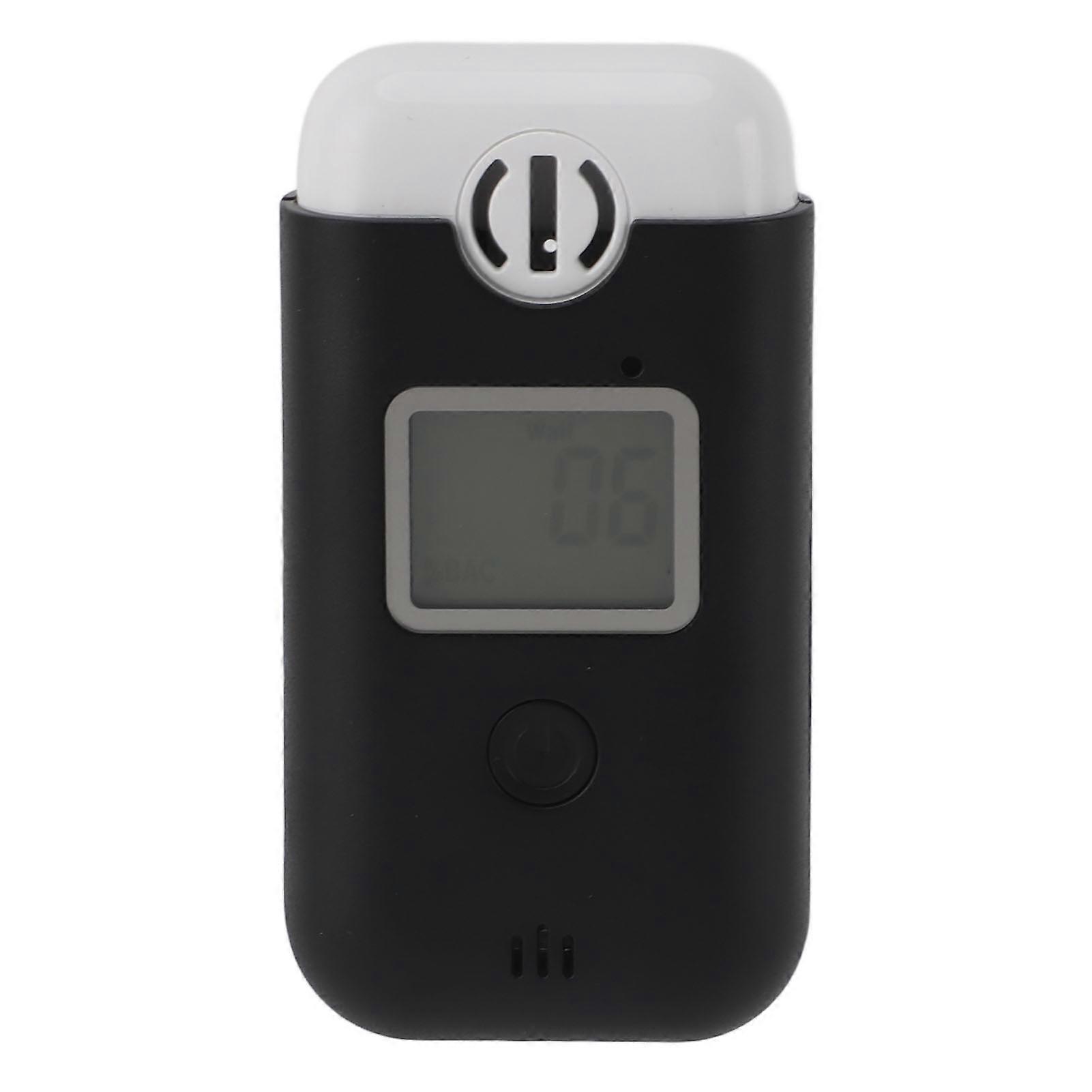 Portable Alcohol Tester Professional High Accuracy Sensitive LCD Digital Display Mini Home Alcohol Detector for Home Party