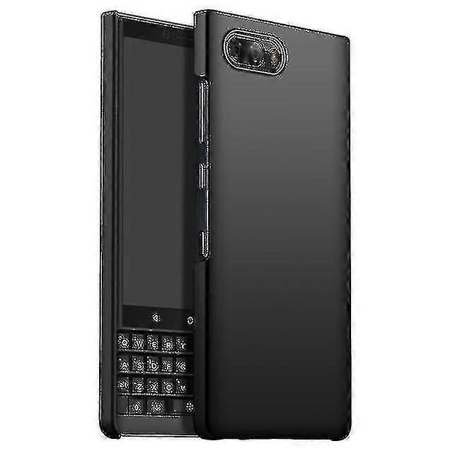 Blackberry Key 2 Shockproof Hard Case Cover - Black Hk