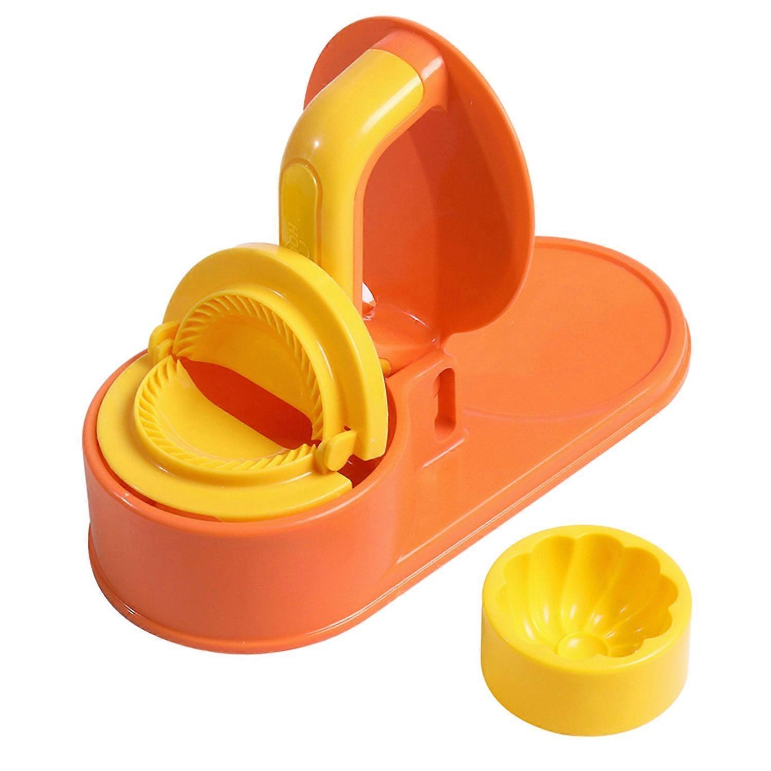 2Pcs Kitchen Dumpling Maker Dumpling Skin & Dumpling Press Mold 2-in-1 Gadgets Multifunctional