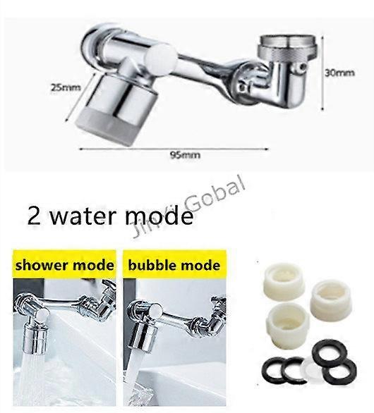 1440 Rotatable Multifunctional Extension Faucet Universal Faucet Splash Filter Bathroom Basin Kitchen Tap Nozzle Extend Adapter