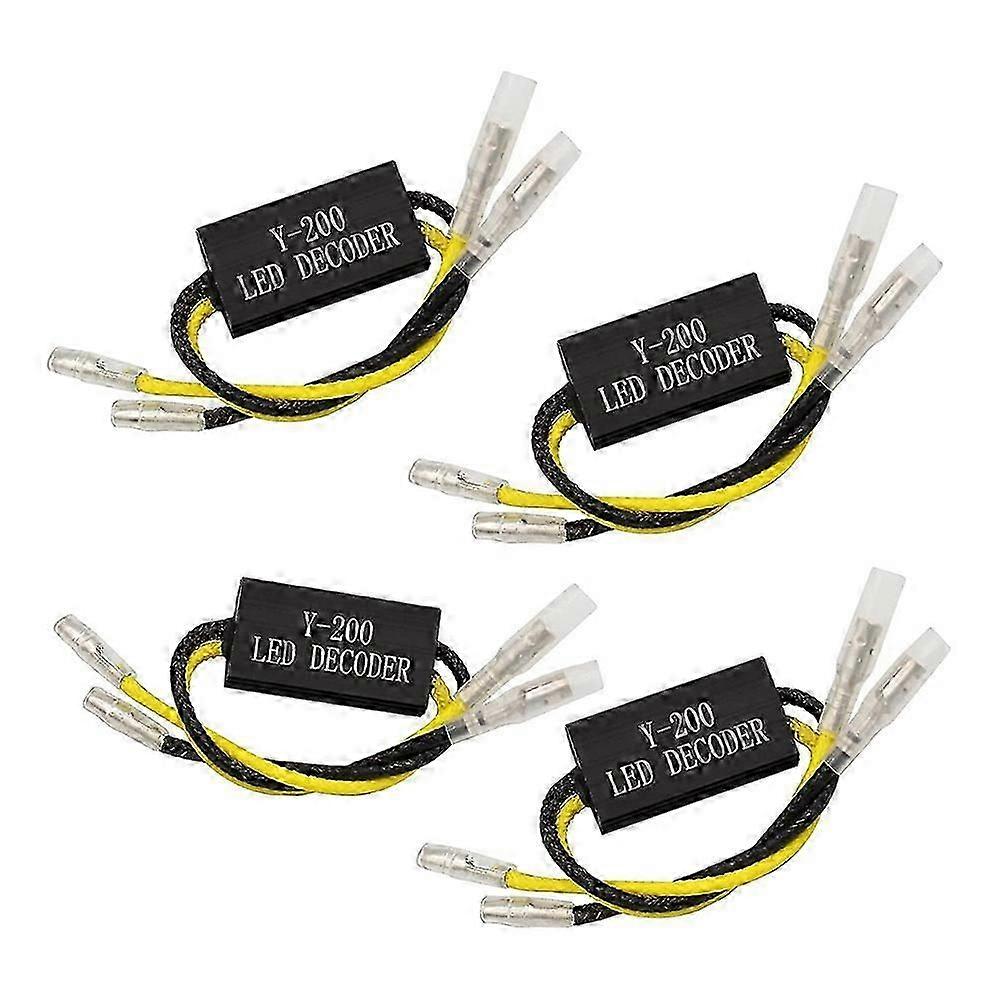 12v Motorcycle Led Load Resistor Led Decoder Led Indicator Flasher Turn Signal Fault Eliminator For