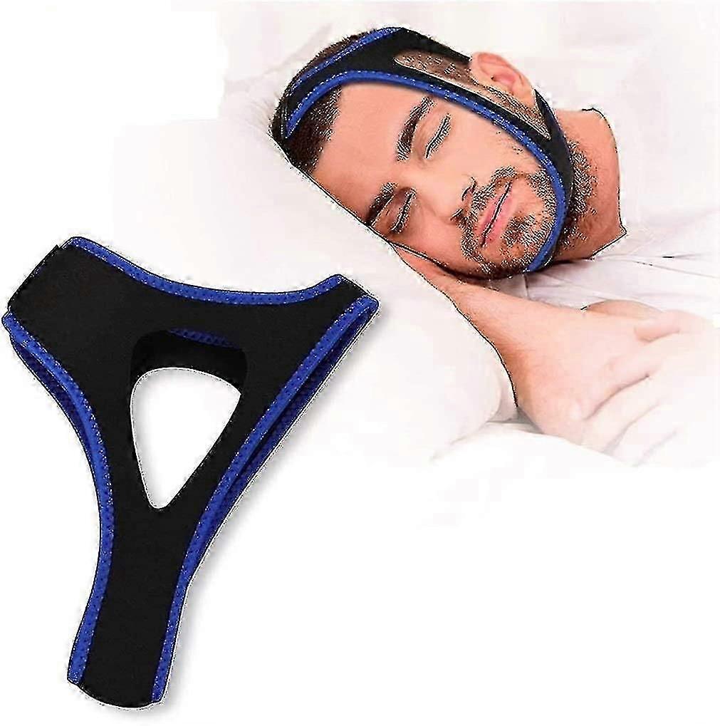 Anti-snoring Chin Strap - Stop Snoring Solution - Adjustable And Comfortable