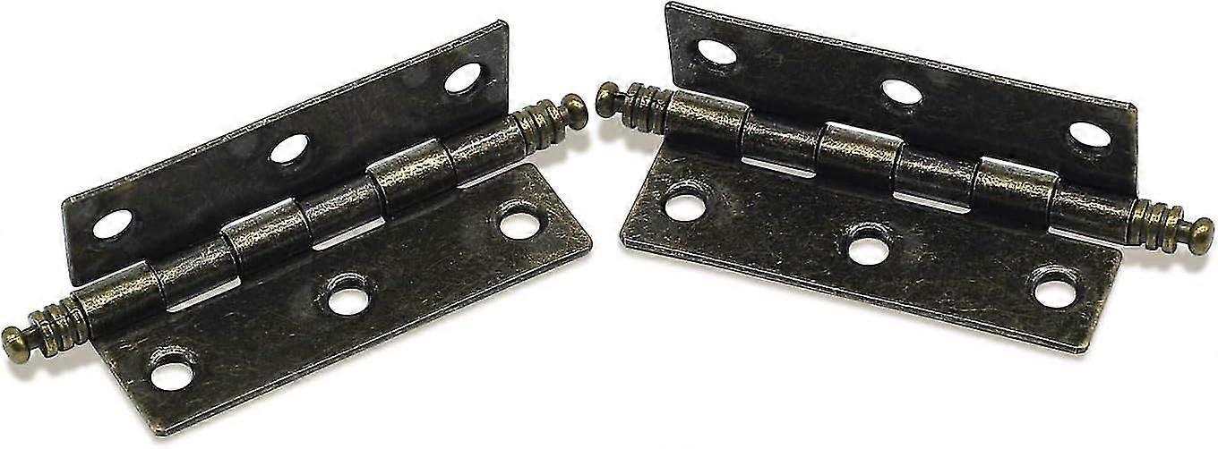 4 قطع مفصلات خزانة عتيقة ، 63 مم 40 مم