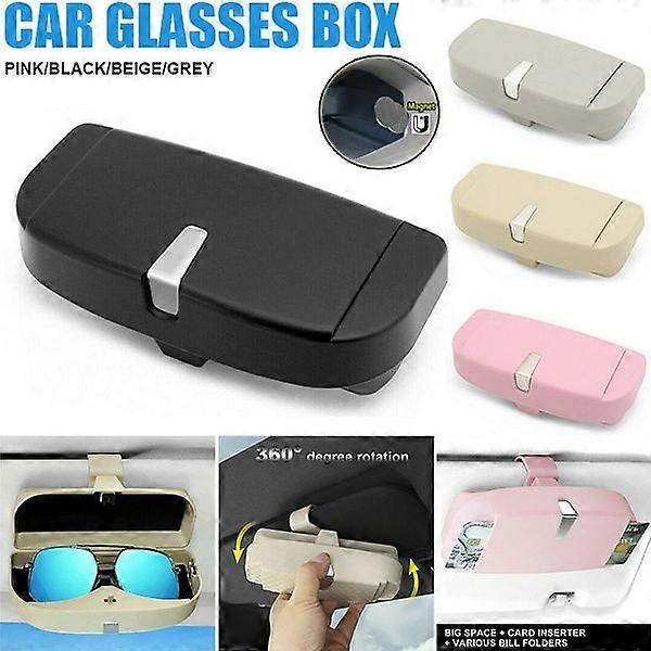 Car glasses case sunglasses storage box