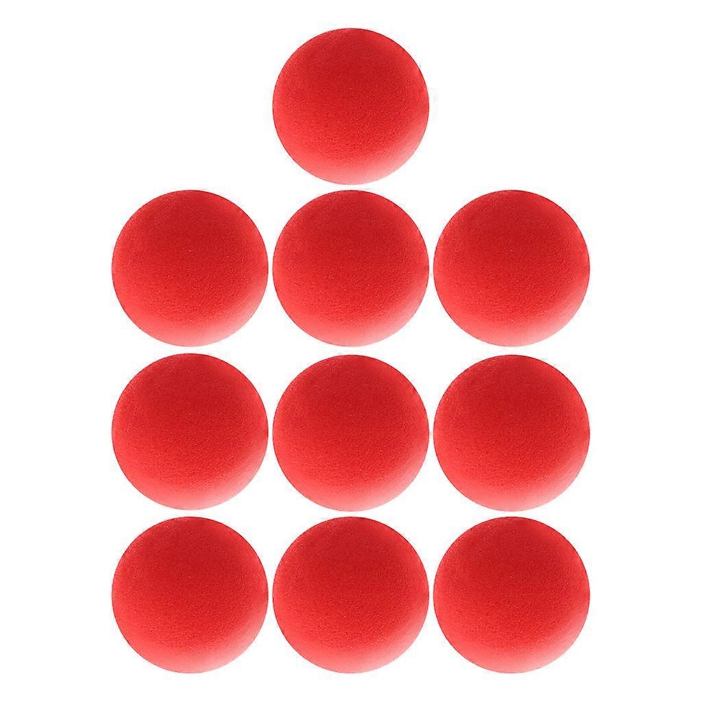 マジックトリックスポンジボールデッキクラシックステージマジックプロップは、細かい素材でストレス供給を和らげます魔法のパズルおもちゃレッド