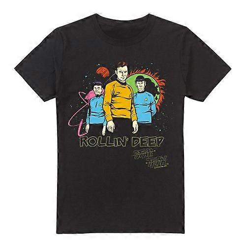 Star Trek Mens Rollin Deep T-Shirt