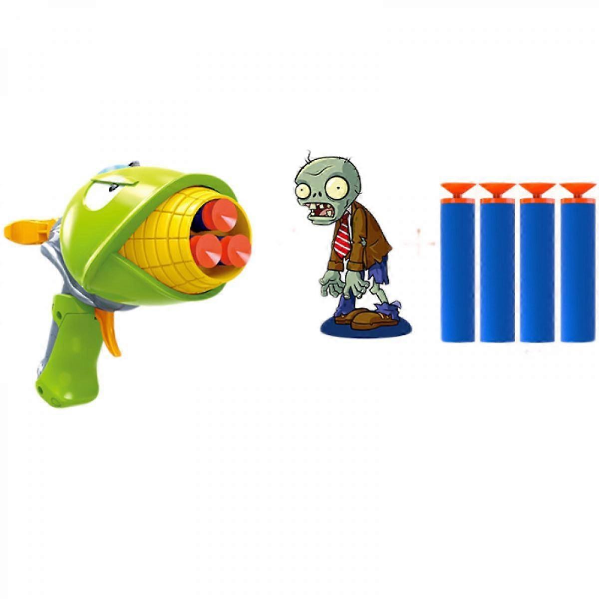 Zombie Shooting Games Toy for Kids 5-10 Years,Shooting Target Practice for Boys and Girl Gifts (Corn cannon)