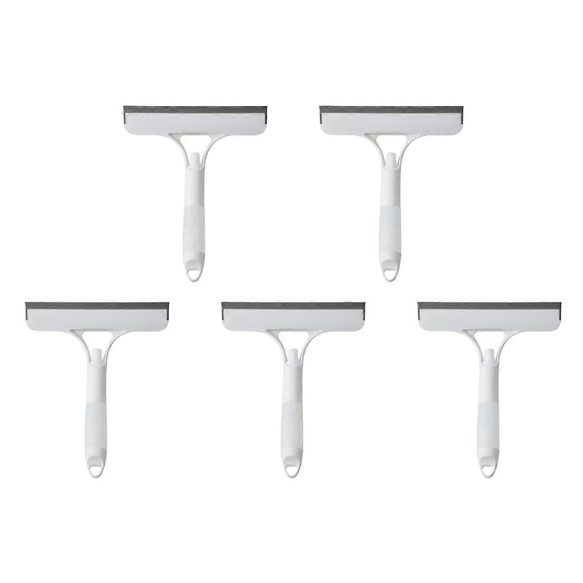 3-in-1 Glass Cleaning Wiper with Built-in , Double-Sided Window Brush for Home& Kitchen