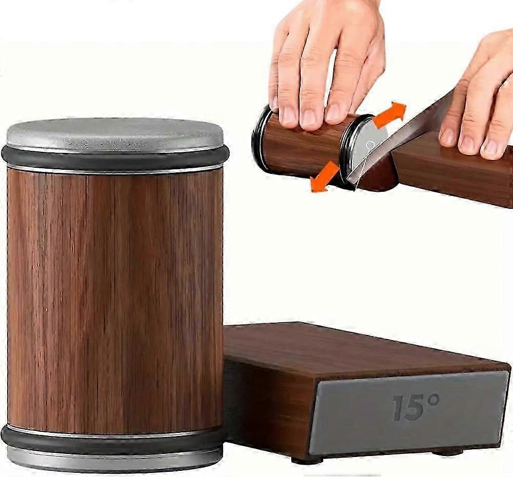 Rolling Knife Sharpener with Diamond Sharpening Stones - Professional Knife