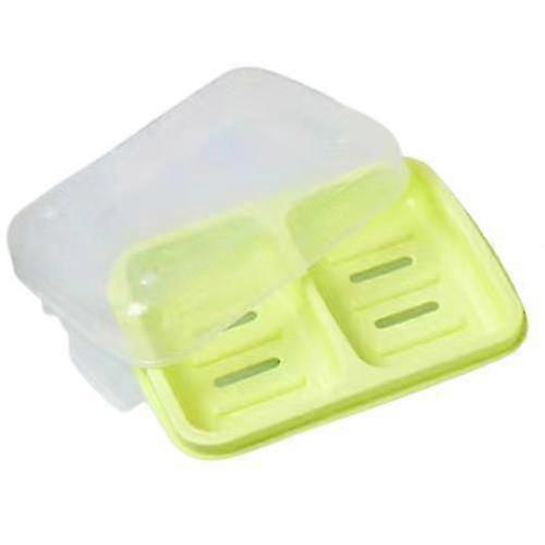 (Gratis verzending) Plastic reiszeepdoos 2 stuks draagbare zeephouder met deksel